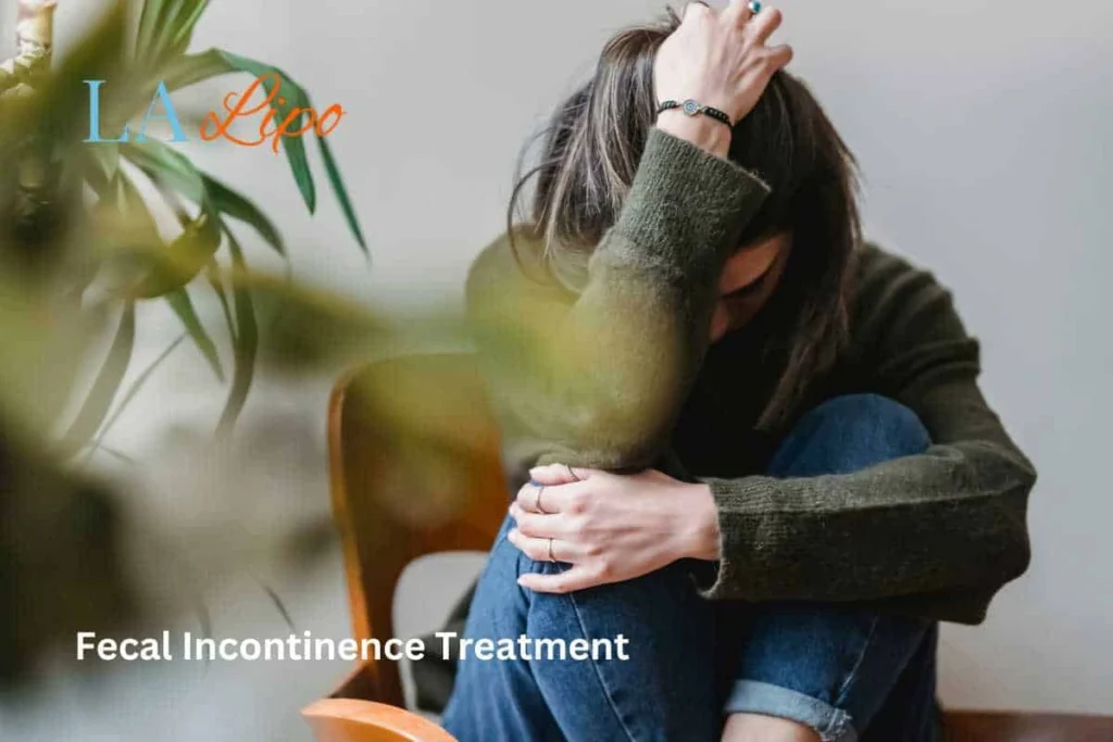 woman worried about fecal incontinence diet Camberley