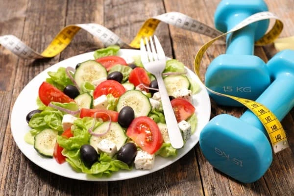 Example of good diet and exercise Camberley