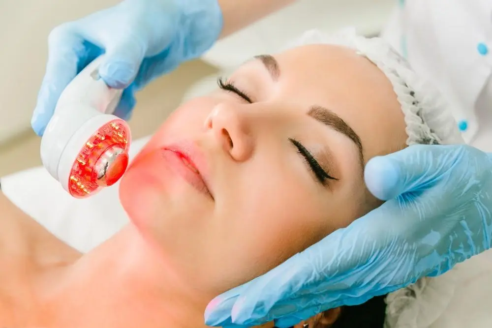 woman having non-surgical Morph8 treatment Camberley