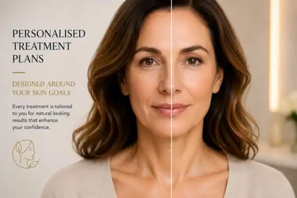 Before and after results of Collagen Lift Therapy Camberley